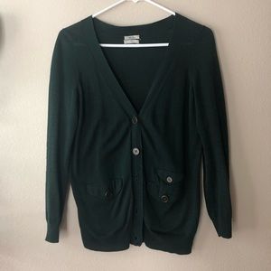 Forest Green Cardigan